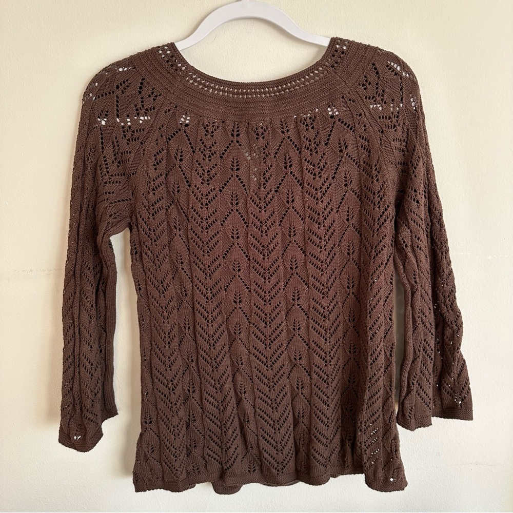 Talbots Brown Sweater - image 2